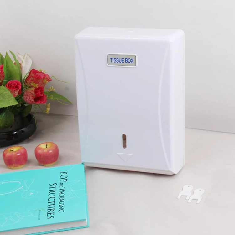 Factory Price Toilet Kitchen Hand Paper Towel Dispenser Manual Facial Tissue Box Paper