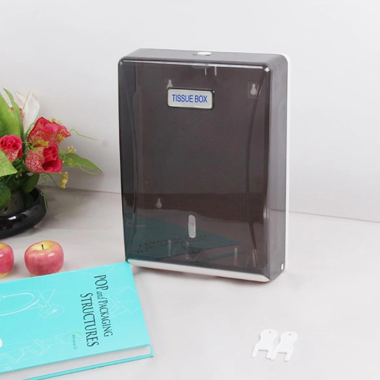 Factory Price Toilet Kitchen Hand Paper Towel Dispenser Manual Facial Tissue Box Paper